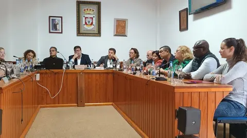 Pleno del Ayuntamiento de San Bartolomé.
