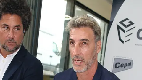 Juan Carlos Albuixech junto a Leonel “Pipa” Gancedo.