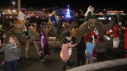 Cabalgata de Reyes de Tías.