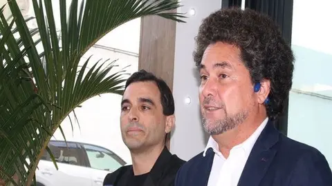 Juan Carlos Albuixech el día de la presentación del entrenador destituido