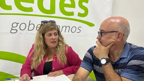 Belén Machín y Fernando Jiménez.