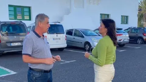 Eugenio Robayna y Olivia Duque.