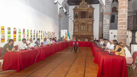 Salón de Plenos de Teguise.