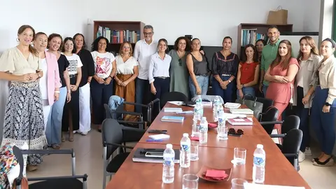Segunda reunión de la mesa institucional de acción social y mayores.