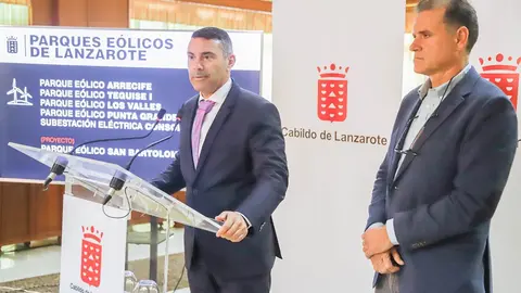 Rueda de prensa sobre el estado actual de los Parques Eólicos.