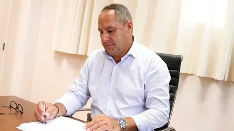 El consejero de Deportes, Juan Monzón (2)