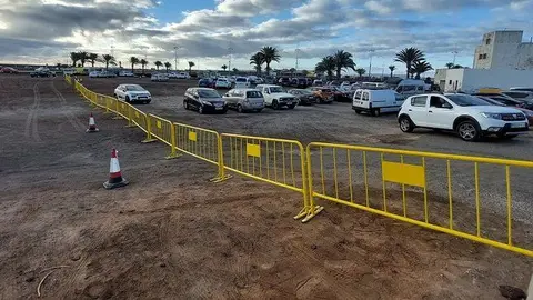 Imagen del solar de Ginory antes del inicio de las fiestas de Navidad.