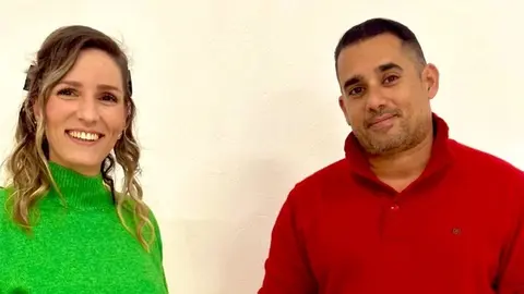 Sheila Guillén y Yoné Caraballo