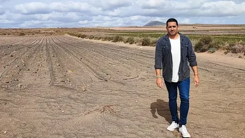 Yone Caraballo en el Jable.