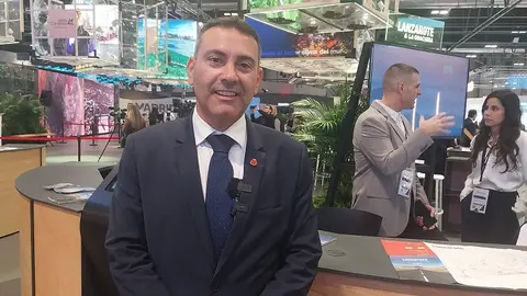 Oswaldo Betancort en FITUR.