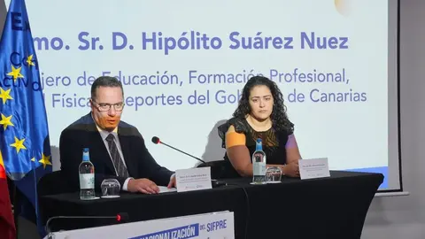 El consejero de Educación inauguró en Tenerife las primeras Jornadas del Servicio de Internacionalización para la Formación Profesional y Enseñanzas de Régimen Especial.