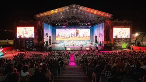 Imagen del escenario del carnaval de este año