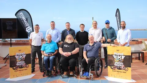 Presentación de la Playa Blanca HandBike.