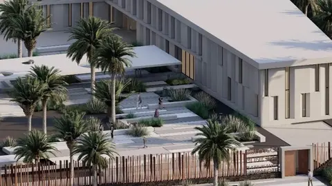 Imagen orientativa proyecto de la nueva biblioteca de Playa Blanca.