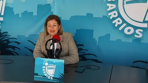 Astrid Pérez en el programa "Entre Barrios"