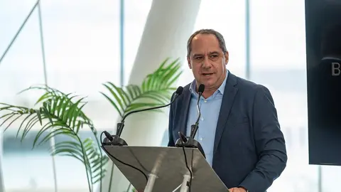 El consejero de Deportes, Juan Monzón.