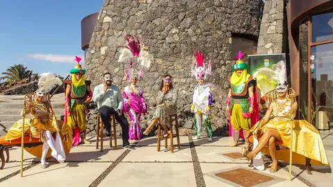 Imagen de la presentación del Carnaval