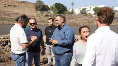 Limpieza de las fincas de Guigua.