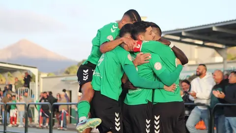 Imagen de la celebración de los jugadores del equipo sureño