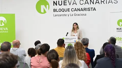 Imagen de archivo de un encuentro del Comité Local de NC en Arrecife.