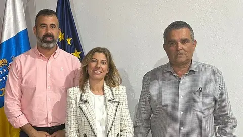 Concejales de CC en Yaiza.