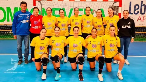 Plantilla y cuerpo técnico del Puerto del Carmen