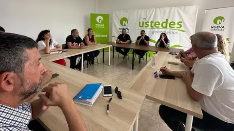 Encuentro de la Ejecutiva insular de Nueva Canarias en Lanzarote