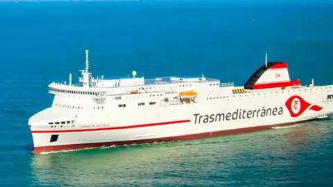 Imagen del buque Ciudad de Valencia.