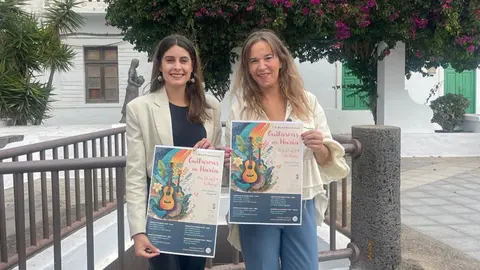 Presentación del festival Internacional de Guitarras en Haría.