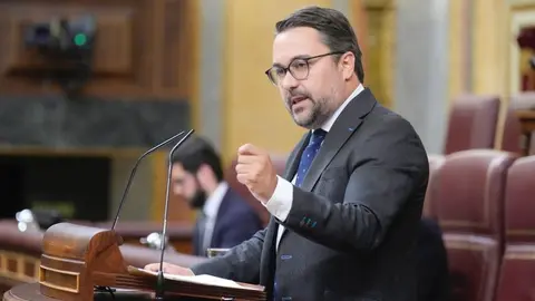 Asier Antona este miércoles en el Congreso de los Diputados.