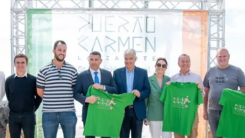 Presentación de los actos por el día de San Patricio.