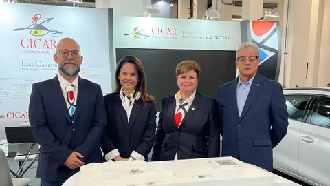 Imagen de la representación de CICAR en la feria catalana.
