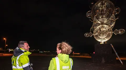 El vicepresidente en la iluminaci&oacute;n de Fobos