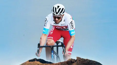 Cartel de la Vuelta Ciclista a Lanzarote.