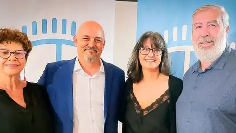 Imagen de los cabezas de lista de la formación en las últimas elecciones municipales.