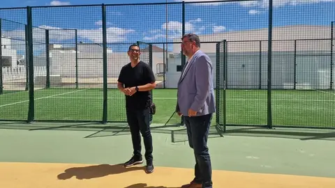 Obras adecuación polideportivo San Bartolomé 3