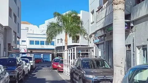 Imagen de la calle Triana, donde se encuentra el local sancionado