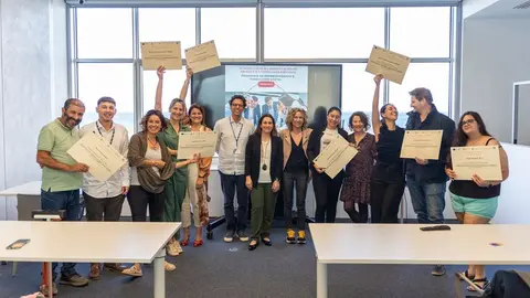 Alumnos del taller formativo para impulsar el emprendimiento e innovación social en Lanzarote.