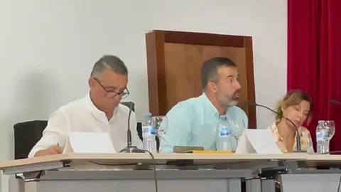 Concejales de CC en Yaiza.
