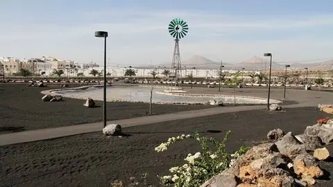 Imagen de la zona de Maneje donde se podría ceder parte del suelo.