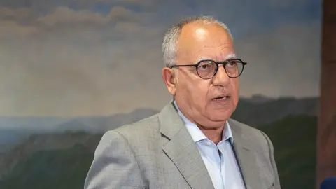 Casimiro Curbelo, presidente del Cabildo de La Gomera.