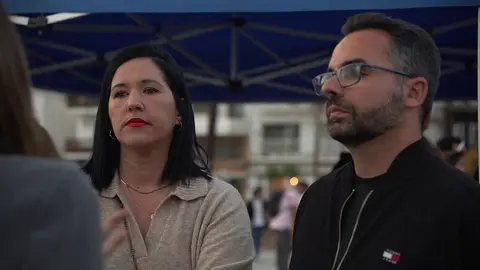 La concejal de Cultura, Abigail González, y el teniente de alcalde, Echedey Eugenio.