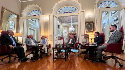 Este martes en el Parlamento de Canarias.