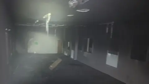 Uno de los incidentes provocados en el Centro de Menores.