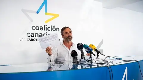 Imagen de San Ginés en una rueda de prensa en la que abordó alguna de las acusaciones del PSOE