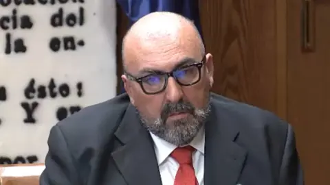 Koldo en la comisión de investigación del Senado.