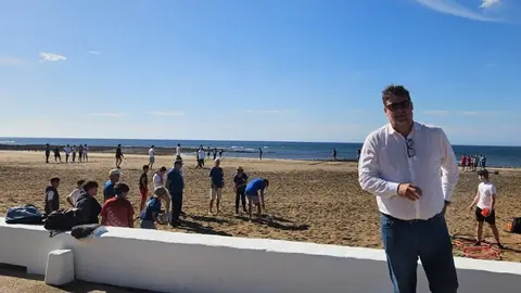 Isidro Pérez en Playa Honda