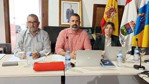 Concejales de CC en Yaiza.