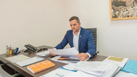 El vicepresidente del Cabildo de Lanzarote y consejero de Obras Públicas, Jacobo Medina.