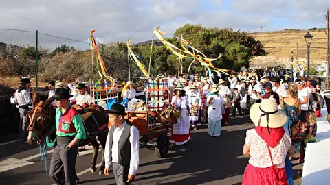 Imagen de archivo de las fiestas de San Isidro Labrador en Uga.